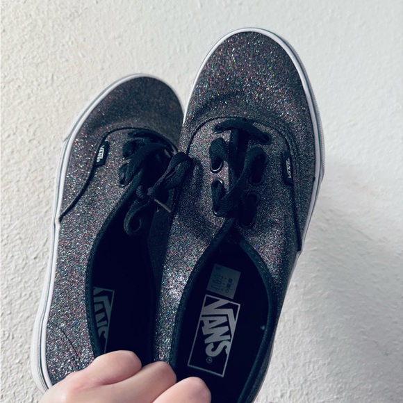 Vans Shoes - Vans Black Glitter Sneakers